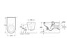 Схема Унитаз подвесной OMNIA ARCHITECTURA Villeroy & Boch Bathroom and Wellness 5678 10 Современный / Скандинавский / Модерн