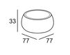 Схема Кашпо T BALL POT Plust POTS 6548 03 Минимализм / Хай-тек