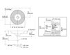 Схема Раковина накладная Turnings Kohler 2015 K-2191-47 Современный / Скандинавский / Модерн