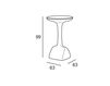 Схема Стол ARMILLARIA Plust FURNITURE 6250 C2+A4260 Минимализм / Хай-тек