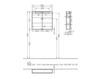 Схема Шкаф для ванной комнаты REFLECTION Villeroy & Boch Bathroom and Wellness A356 80 00 Современный / Скандинавский / Модерн