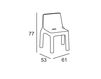 Схема Стул SIMPLE Plust FURNITURE 6257 C1 Минимализм / Хай-тек