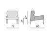 Схема Кресло Piola Vittoria Frigerio by Frigerio Poltrone e Divani 2015 VF13401 Ар-деко / Ар-нуво / Американский