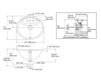 Схема Раковина накладная Tides Kohler 2015 K-2839-4-G9 Современный / Скандинавский / Модерн