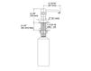 Схема Дозатор для мыла HiRise Kohler 2015 K-7346-S Современный / Скандинавский / Модерн