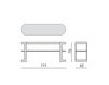 Схема Консоль Biffi Vittoria Frigerio by Frigerio Poltrone e Divani 2015 VF8114M 2 Ар-деко / Ар-нуво / Американский