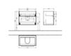 Схема Тумба под раковину UP2U Villeroy & Boch Bathroom and Wellness A829 00 XX Современный / Скандинавский / Модерн