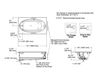 Схема Ванна гидромассажная Windward Kohler 2015 K-1114-G-47 Современный / Скандинавский / Модерн