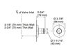 Схема Вентиль Mastershower Kohler 2015 K-T10185-7-CP Современный / Скандинавский / Модерн