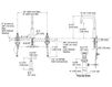 Схема Смеситель для раковины Purist Kohler 2015 K-14407-4-BN Современный / Скандинавский / Модерн