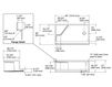 Схема Душевой поддон Memoirs Kohler 2015 K-9488-47 Современный / Скандинавский / Модерн