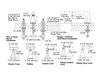 Схема Смеситель для ванны Memoirs Kohler 2015 K-T469-4V-CP Современный / Скандинавский / Модерн