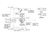 Схема Душевая система Revival Kohler 2015 K-T16115-4A-CP Современный / Скандинавский / Модерн