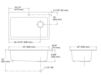 Схема Раковина накладная Riverby Kohler 2015 K-5871-1A2-7 Современный / Скандинавский / Модерн