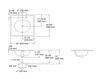 Схема Раковина накладная Impressions Kohler 2015 K-2791-8-G86 Современный / Скандинавский / Модерн