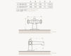 Схема Смеситель для раковины Volevatch Art Deco A/B4-00-E3 Минимализм / Хай-тек