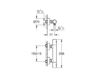 Схема Смеситель термостатический Grohtherm 1000 Cosmopolitan M Grohe 2015 34 065 002 Минимализм / Хай-тек