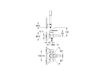 Схема Смеситель настенный Quadra Grohe 2012 32 639 000 Современный / Скандинавский / Модерн