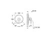 Схема Встраиваемый смеситель Lineare Grohe 2012 19 296 000 Современный / Скандинавский / Модерн