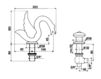 Схема Смеситель для ванны Cristal et bronze 2015 25002 15 Ар-деко / Ар-нуво / Американский