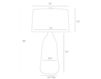 Схема Лампа настольная Joss       Arteriors Home  LIGHTING 46619-861 Современный / Скандинавский / Модерн