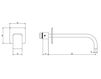 Схема Излив IB Rubinetterie s.p.a. BAGNO SB320 Современный / Скандинавский / Модерн