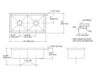 Схема Раковина встраиваемая Poise Kohler 2015 K-3159-NA Современный / Скандинавский / Модерн