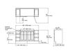 Схема Тумба под раковину Damask Kohler 2015 K-99523-TK-1WU Современный / Скандинавский / Модерн