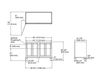 Схема Тумба под раковину Damask Kohler 2015 K-99521-LG-1WA Современный / Скандинавский / Модерн