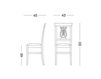 Схема Стул VIALE Tonin Casa Classic Home 4345 S83W511 Классический / Исторический / Английский