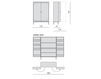 Схема Бар CRIVELLI Vittoria Frigerio by Frigerio Poltrone e Divani Furniture VF50810 1 Современный / Скандинавский / Модерн