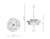 Схема Люстра WALLIE CHANDELIER TATO COLLEZIONE 2016 WALLIE CHANDELIER TWA 100 Современный / Скандинавский / Модерн