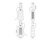 Схема Лампа настольная CACIO&PEPE In-es.artdesign Srls POP IN-ES018B-AF Лофт / Фьюжн / Винтаж / Ретро