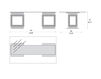 Схема Стол письменный Tecni Nova CANDLE 4216/30 Лофт / Фьюжн / Винтаж / Ретро