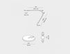 Схема Лампа настольная TIVEDO Luceplan by gruppo Calligaris 2017 1D830=000004 Современный / Скандинавский / Модерн