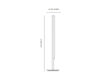 Схема Лампа напольная Michael Anastassiades 2017 One Well-Known Sequence Aluminium 01 Минимализм / Хай-тек