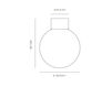 Схема Светильник Michael Anastassiades 2017 Sconce 150 - Ceiling & Wall Mounted Минимализм / Хай-тек