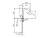 Схема Смеситель для раковины Palazzani 2017 12316810 Современный / Скандинавский / Модерн