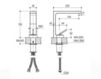 Схема Смеситель для раковины Ritmonio 2017 H0BA1001H1CRL Современный / Скандинавский / Модерн