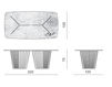 Схема Стол обеденный ALFIERI Vittoria Frigerio by Frigerio Poltrone e Divani 2015 VF50929 Ар-деко / Ар-нуво / Американский