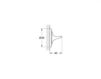 Схема Крючок GROHE Ondus Grohe 2016 40378000 Современный / Скандинавский / Модерн
