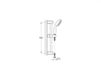 Схема Душевая штанга New Tempesta Classic Grohe 2016 27794000 Современный / Скандинавский / Модерн