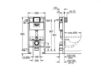 Схема Каркас для монтажа сантехники Rapid SL Grohe 2016 38525001 Современный / Скандинавский / Модерн