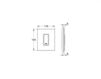 Схема Накладная панель для смывного бачка Skate Cosmopolitan Glass Grohe 2016 38846LS0 Современный / Скандинавский / Модерн