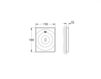 Схема Сенсорный датчик для писсуара Tectron Surf Grohe 2016 37337001 Современный / Скандинавский / Модерн