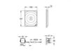 Схема Сенсорный датчик для писсуара Tectron Surf Grohe 2016 38699001 Современный / Скандинавский / Модерн