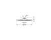 Схема Лейка душевая потолочная Rainshower Cosmopolitan Metal Grohe 2016 28373000 Современный / Скандинавский / Модерн