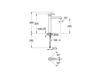 Схема Смеситель для раковины Lineare Grohe 2016 23405000 Современный / Скандинавский / Модерн