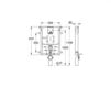 Схема Внутренний блок для унитаза Uniset Grohe 2016 38729000 Современный / Скандинавский / Модерн
