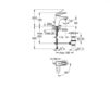 Схема Смеситель для раковины Grohe 2016 23374003 Современный / Скандинавский / Модерн